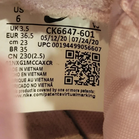 Nike Waffle Racer 2X Pink Green Wmns Sz 6 #CK6647 601 - Picture 10 of 10